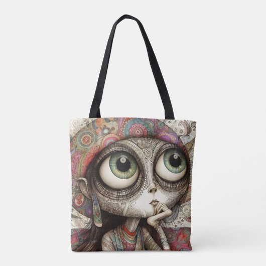 Dreamy Daze Canvas tas van DAKimage (Achterkant)