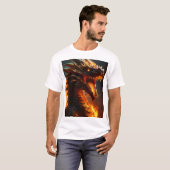 Dreamy Dragon Waterverf T-shirt (Voorkant volledig)