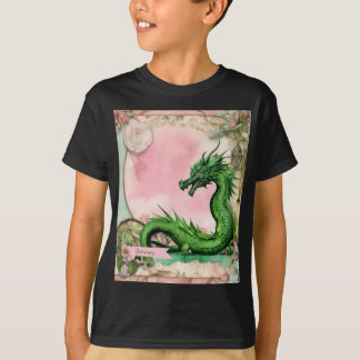 Dreamy Dragons: Laat je fantasie los op doek T-shirt