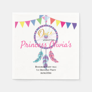 Dreamy Dreamcatcher Birthday Celebration Servet