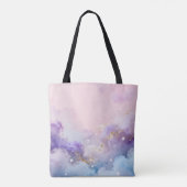 Dreamy Eastern Clouds - Mystical Pastel Tote Bag (Achterkant)