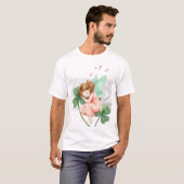 Dreamy Fairy With Clover Magic Dancing T-shirt (Voorkant volledig)