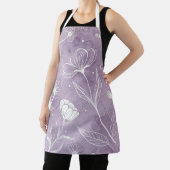 Dreamy Floral Apron – Cook with Art & Soul Schort (Insitu)