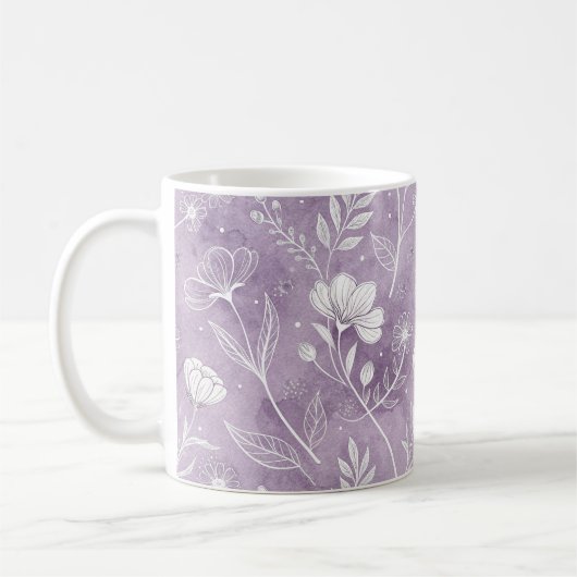 Dreamy Floral Art Classic Mug Koffiemok (Links)
