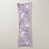 Dreamy Floral Botanical Body Pillow Lichaamskussen (Achterkant (Verticaal))