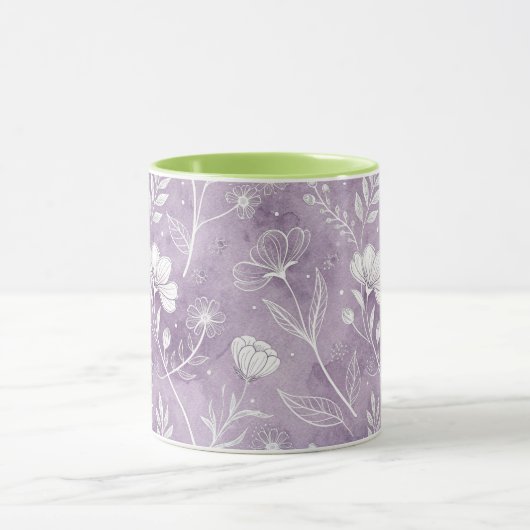 Dreamy Floral Combo Mug with Soft Base Mok (Midden)