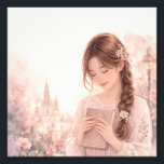 Dreamy Floral Girl Aesthetic Photo Print – Foto Afdruk<br><div class="desc">A beautiful photo print featuring a dreamy floral illustration with soft pastel colors and delicate flowers. This calming and artistic design creates a peaceful aesthetic that looks perfect as wall décor. Ideal for bedrooms, study spaces, or creative corners, this elegant artwork adds a soft romantic touch to any room. The...</div>