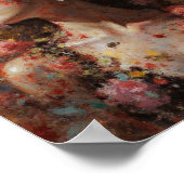 Dreamy Floral Goddess – Romantic Art Poster (Hoek)