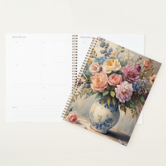 Dreamy Floral Texture – Gentle Flower Style Planner (Display)