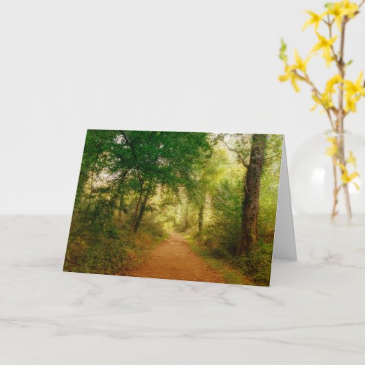 Dreamy Forest Note Kaart (Gele Bloem)