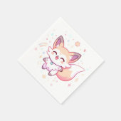 Dreamy Fox Baby shower Servet (Hoek)