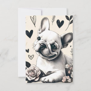 Dreamy Frenchie Bedankkaart