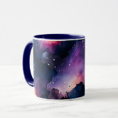 Dreamy Galaxy Night Sky Mok (Voorkant links)