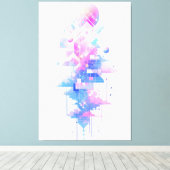 Dreamy Geometric Skyscape Canvas Afdruk (Insitu (Houten vloer))