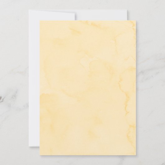 Dreamy Gold Twinkle Star Cloud Baby shower Kaart (Achterkant)