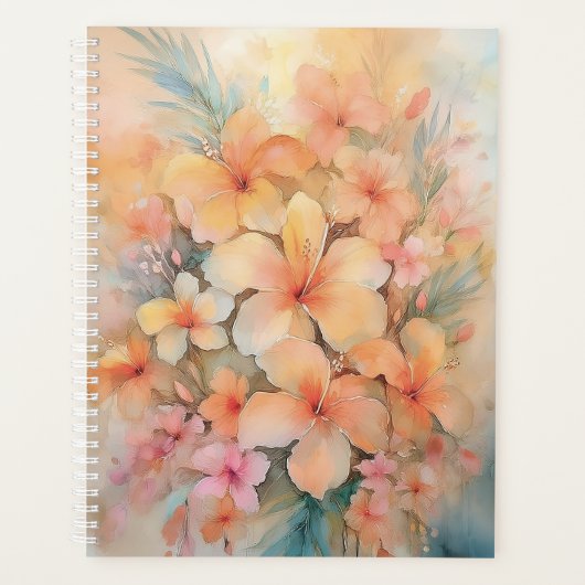 Dreamy Hibiscus Planner (Voorkant)