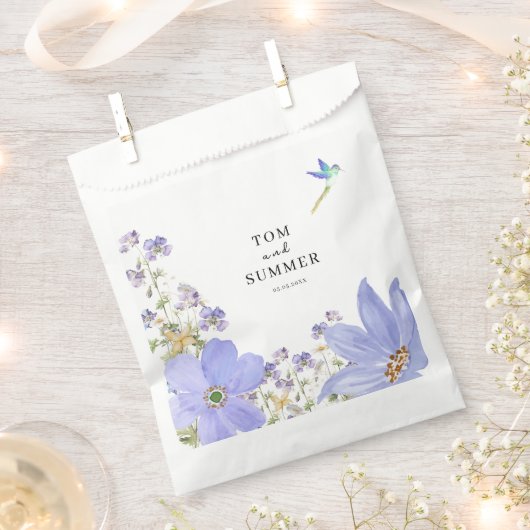 Dreamy Lilac Wedding Bedankzakje (Geknipt)