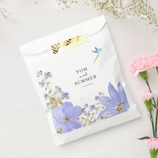 Dreamy Lilac Wedding Bedankzakje (Gezegeld)