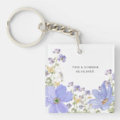 Dreamy Lilac Wedding Sleutelhanger (voorkant)