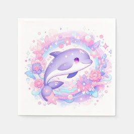 Dreamy Little Dolphin Baby shower Servet