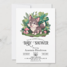 Dreamy Little Wolf Baby shower