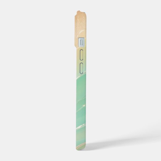 Dreamy Mermaid Shimmer Pastel Rainbow Phone Case iPhone 15 Case (Linkerkant)