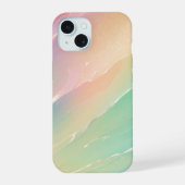Dreamy Mermaid Shimmer Pastel Rainbow Phone Case iPhone 15 Case (Achterkant)