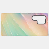 Dreamy Mermaid Shimmer Pastel Rainbow Phone Case Samsung Galaxy Hoesje (Achterkant horizontaal)