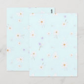 Dreamy Mint Meadow Briefkaart (Voorkant / Achterkant)