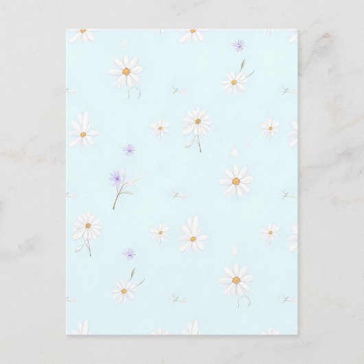 Dreamy Mint Meadow Briefkaart (Voorkant)