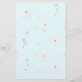 Dreamy Mint Meadow Briefpapier (Voorkant)