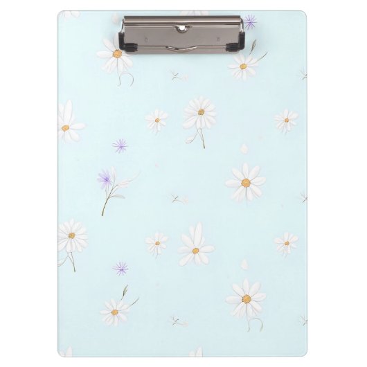 Dreamy Mint Meadow Klembord (Voorkant)