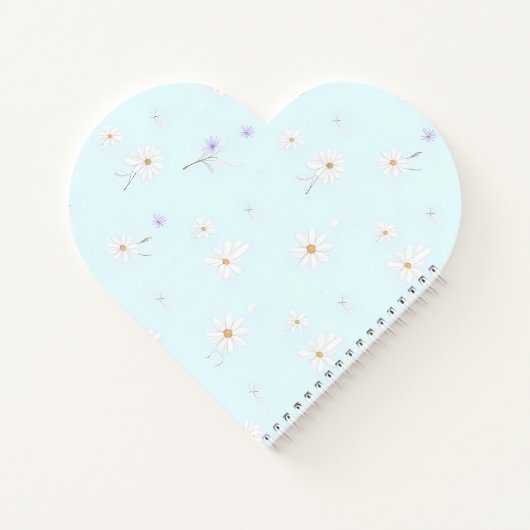 Dreamy Mint Meadow Notitieboek (Achterkant)