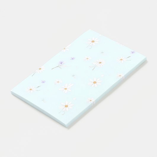 Dreamy Mint Meadow Post-it® Notes (Schuin)