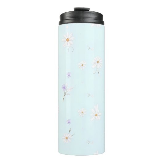 Dreamy Mint Meadow Thermosbeker (Voorkant)