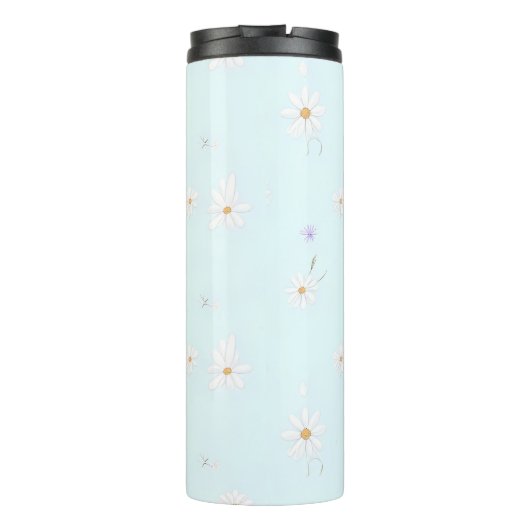 Dreamy Mint Meadow Thermosbeker (Achterkant)