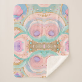 Dreamy Mist Sherpa BlanketDreamy Mist Sherpa Blank Sherpa Deken