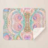 Dreamy Mist Sherpa BlanketDreamy Mist Sherpa Blank Sherpa Deken (Voorkant (horizontaal))