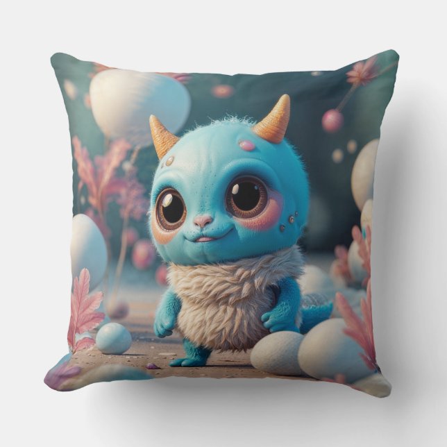 Dreamy Monster Pillowcase Kussen (Voorkant)