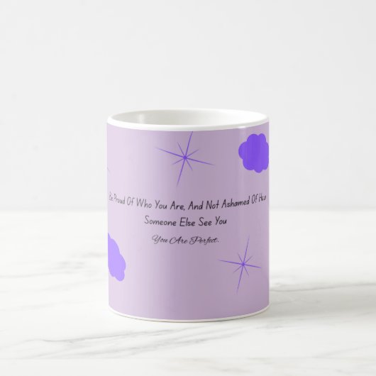 Dreamy Morning Mug ☁️"Sip Softly, Dream Loudly Koffiemok (Center)