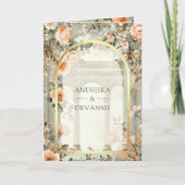 Dreamy Mughal Palace QR Code Indian Wedding (Voorkant)