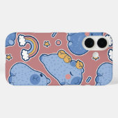 Dreamy Nap Squad Capybara Case-Mate iPhone Case (Achterkant (horizontaal))