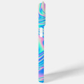 Dreamy Neon Swirls iPhone 15 Pro Hoesje (Achterkant / Rechts)