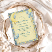 Dreamy Night Sky Baby shower Kaart