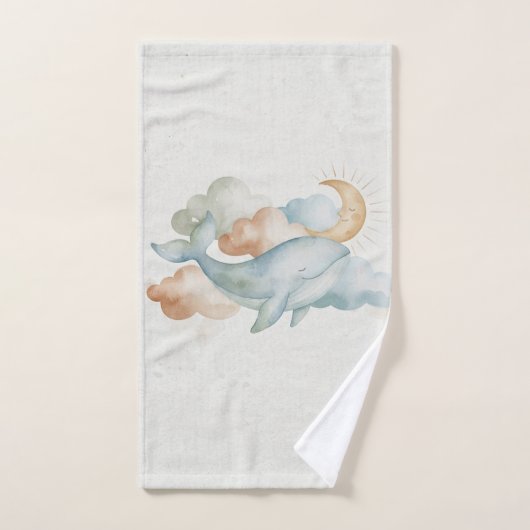 Dreamy Ocean and Cloud Bath Towels  Handdoek (Handdoek)