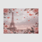 Dreamy Paris Romance: Eiffel Tower Tissuepapier (Voorkant)