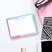 Dreamy Pastel Abstracte een briefje van Post-it® Notes