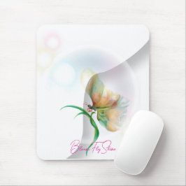 Dreamy Pastel Butterfly muismat