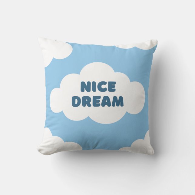 Dreamy Pastel Pillow Kussen (Voorkant)
