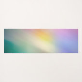 Dreamy Pastel Sunrise Gradient Yogamat (Achterkant (horizontaal))